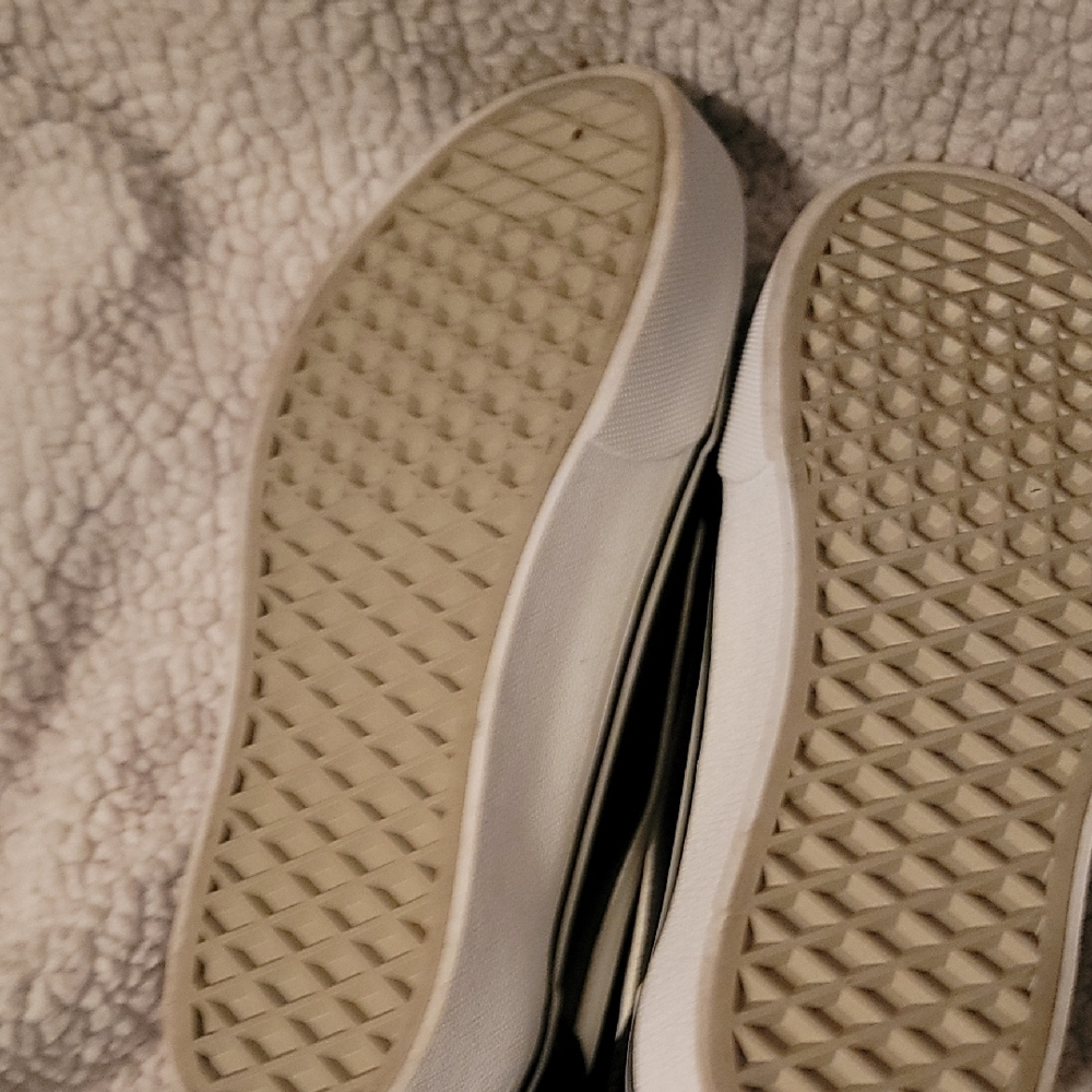 VANS leather Black and White Sneakers - Picture 3 of 7